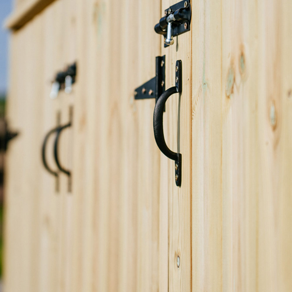 The Garden Village Chatburn 2 Recycle Box 2 Wheelie Bin Shed Image 4