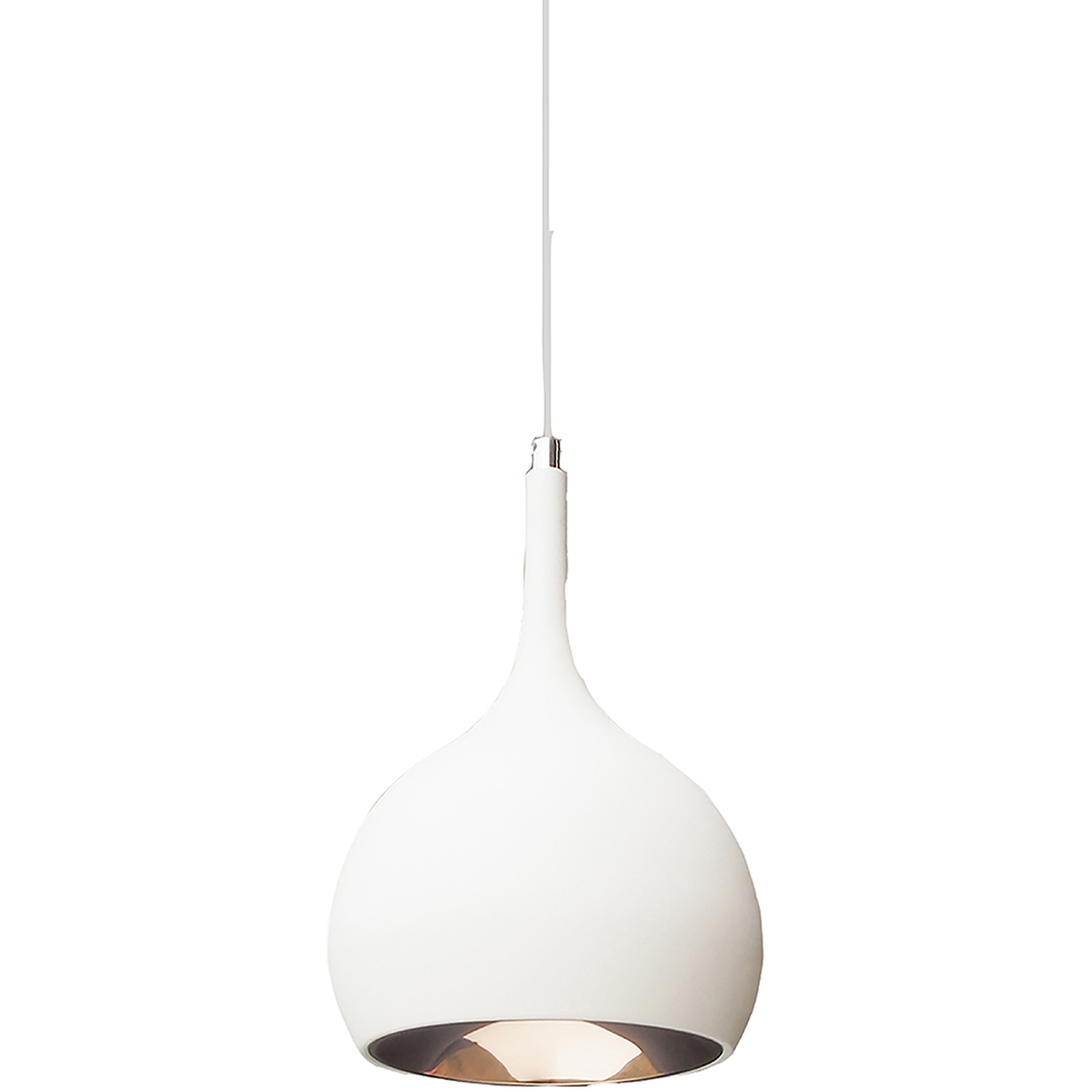 Sorrelis Phaedra White LED Pendant Light Image 1