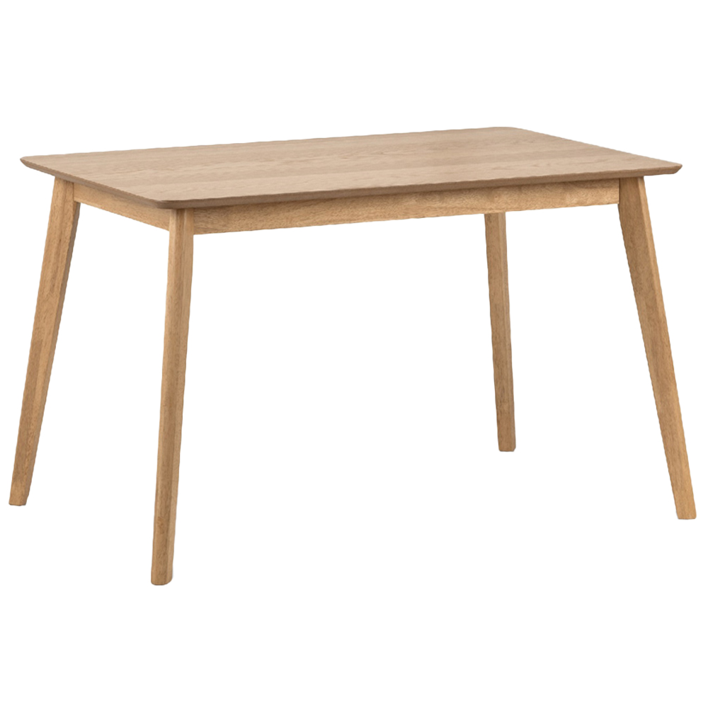 Julian Bowen 4 Seater Boden Oak Veneer Rectangular Table Image 2