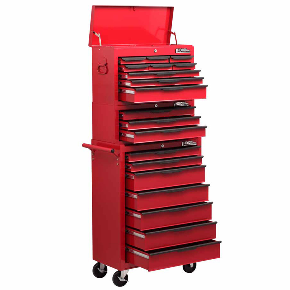 Hilka HD 19 Drawer BBS Tool Chest and Cabinet Set Image 1