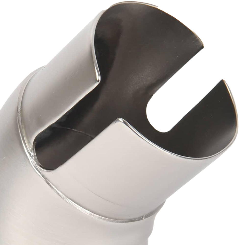 Rothley Brushed Stair Handrail 135 Degree Elbow Bracket Image 2