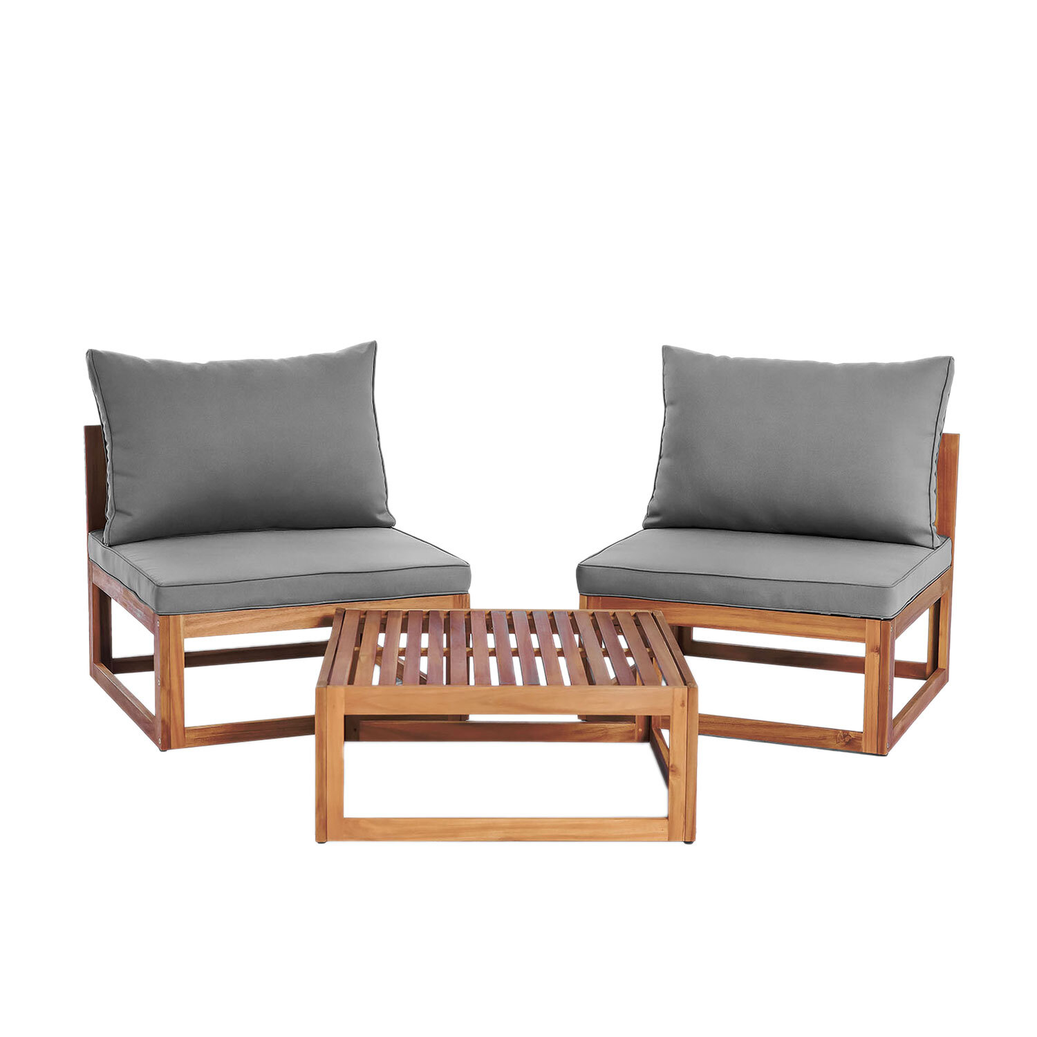 Eliza Bistro Set - Wood Image 7