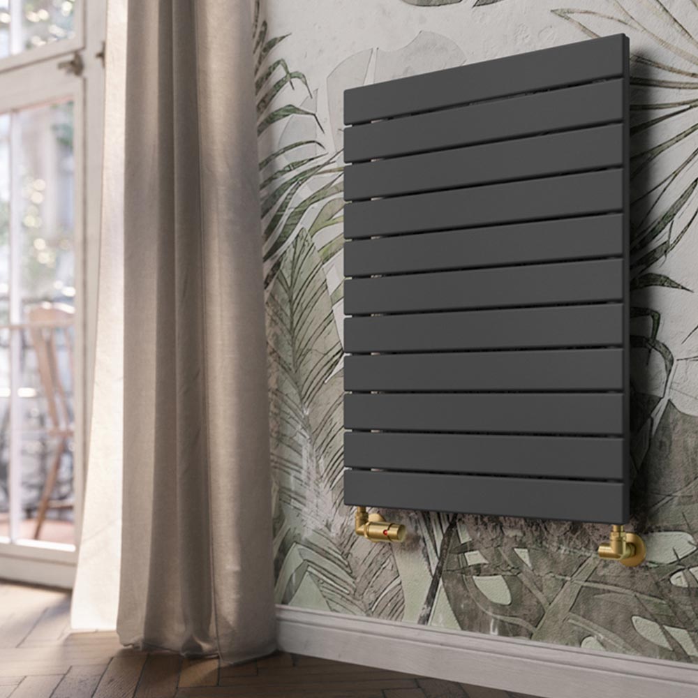 Terma Forte 1903 BTU Metallic Grey Single Panel Radiator 600 x 810mm Image 8