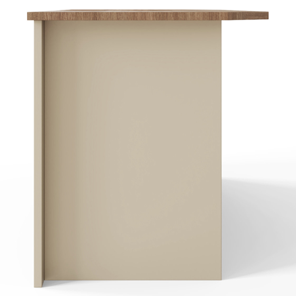 GFW Lancaster 2 Drawer Cream Corner TV Unit Image 6