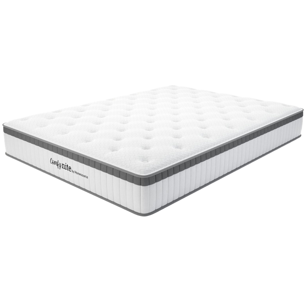Home Source Vega Double Quilted Medium Firm Pocket Sprung Mattress Image 1