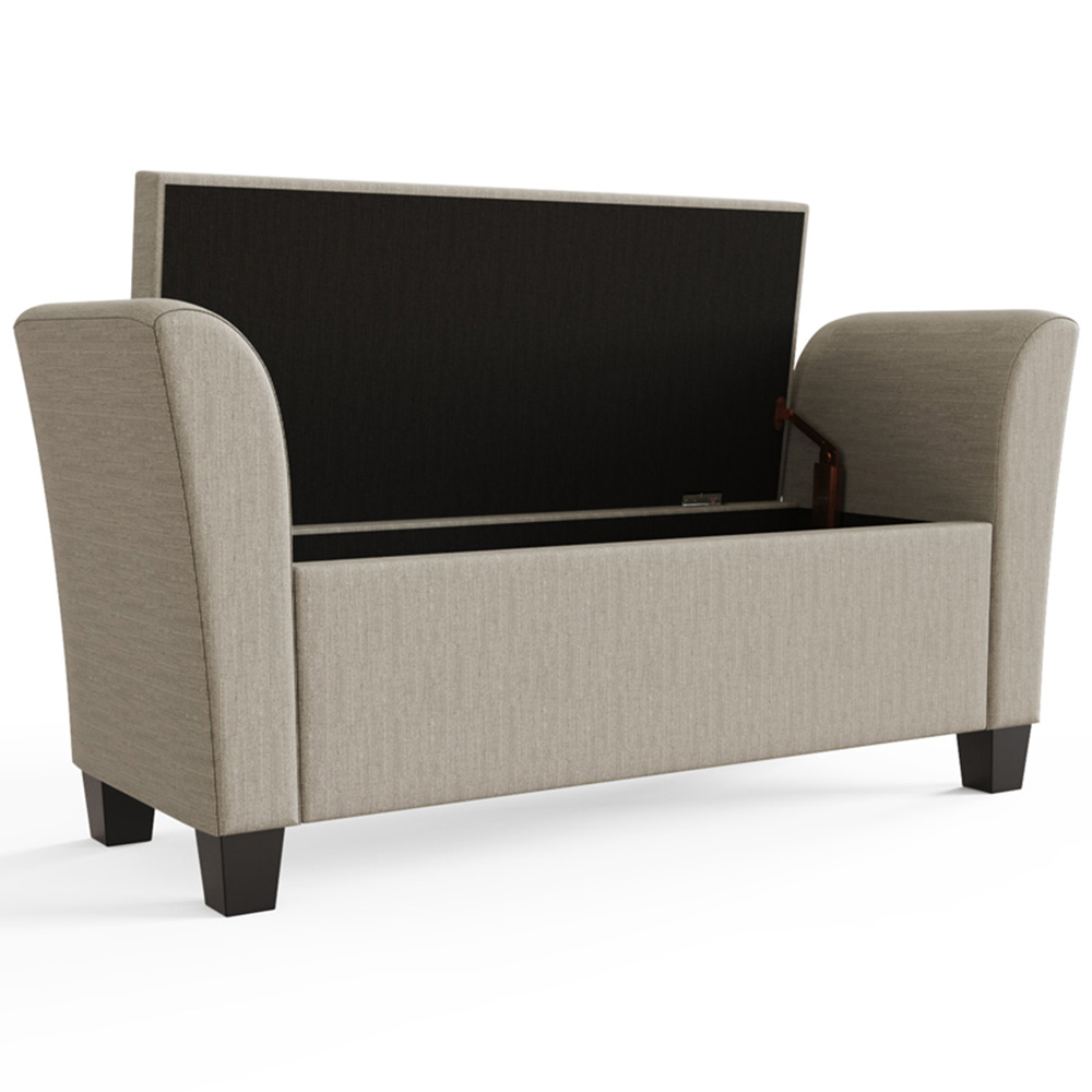 GFW Verona Natural Fabric Window Seat Image 4