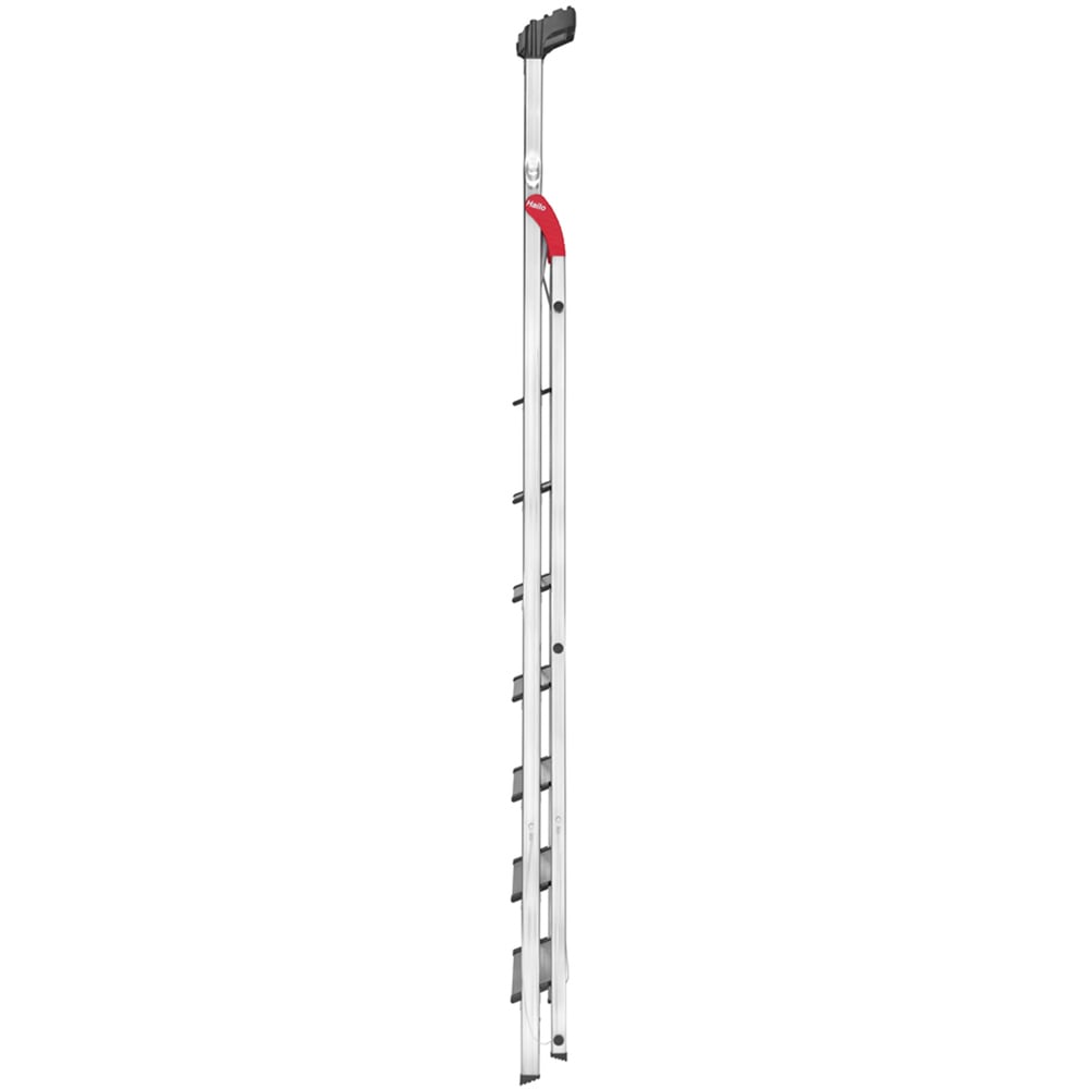 Hailo 8040-807 L80 8 Tread Aluminium Deep Step Ladder Image 3