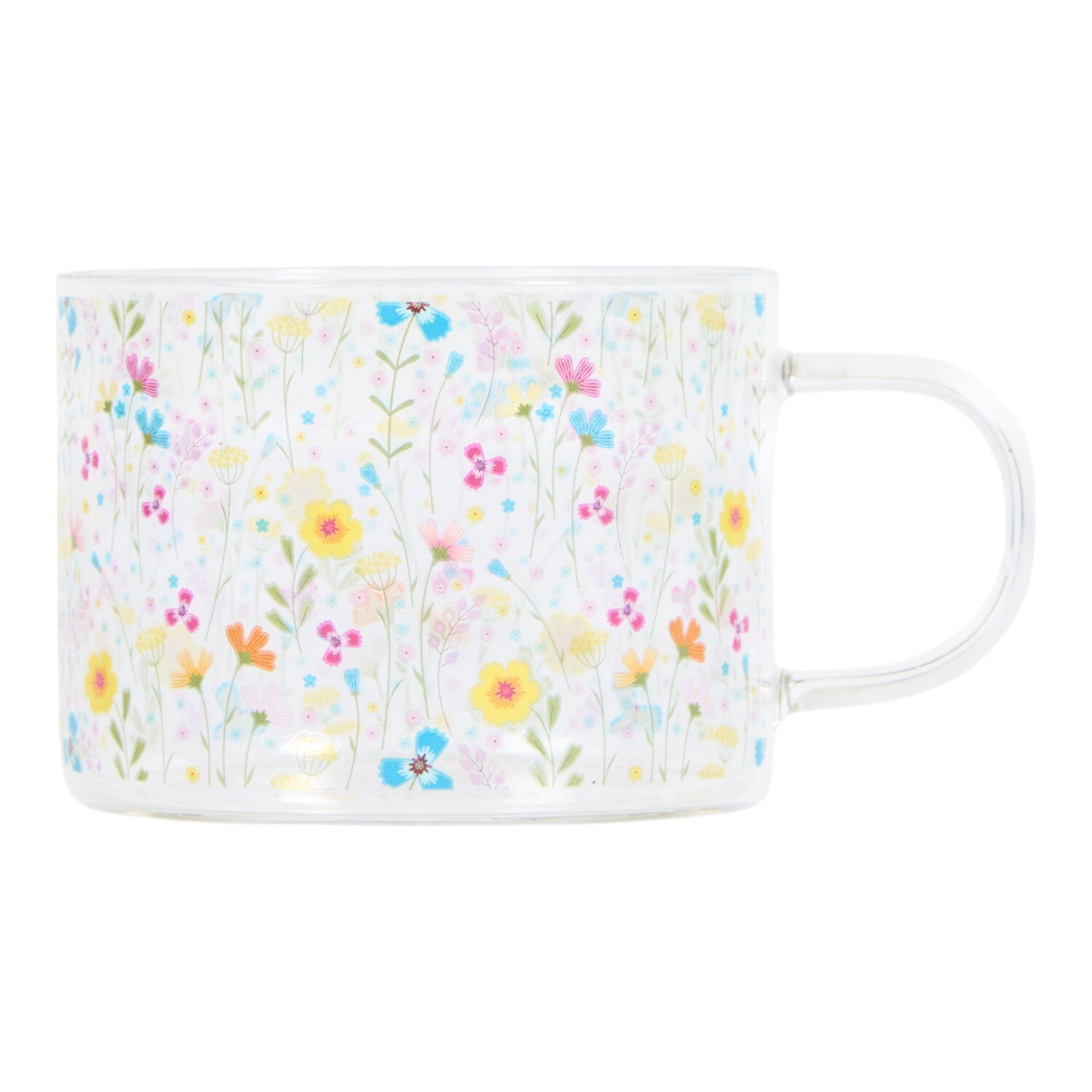 In Bloom Glass Mug Clear Image 2