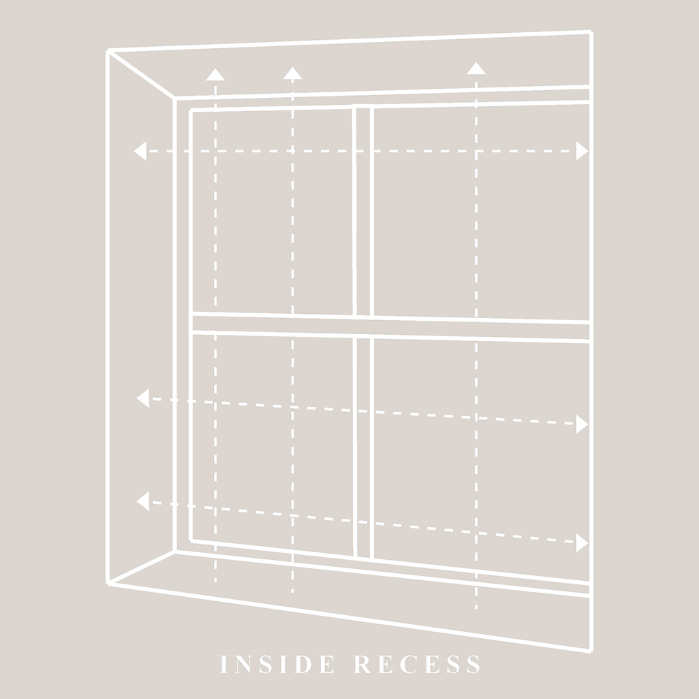 Caecus Blackout Roller Blinds Light Grey 180cm x 120cm Image 2