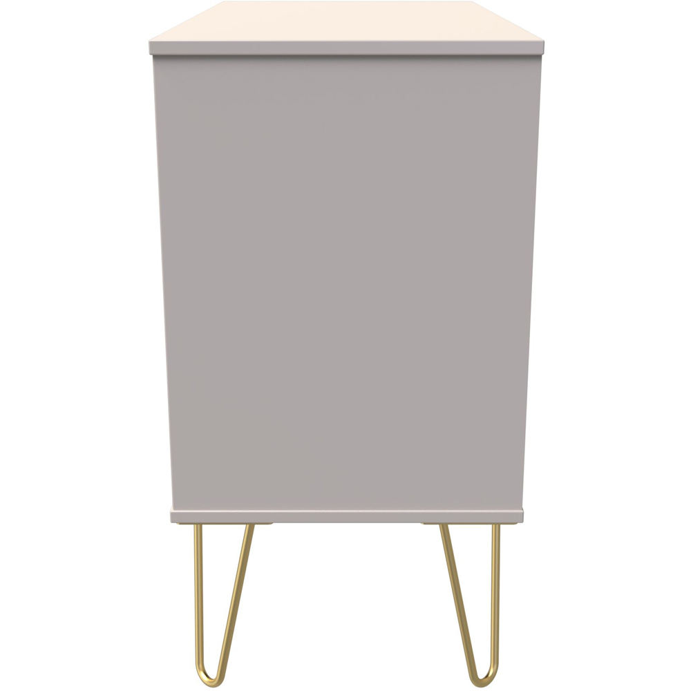 Crowndale Linear 3 Drawer Kashmir Matt Wide Chest of Drawers Ready Assembled Image 4