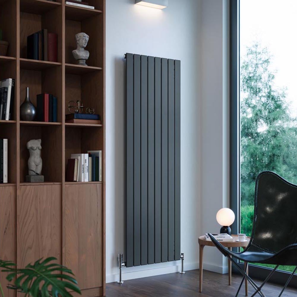 Terma Forte 3560 BTU Metallic Grey Single Panel Radiator 1800 x 588mm Image 8