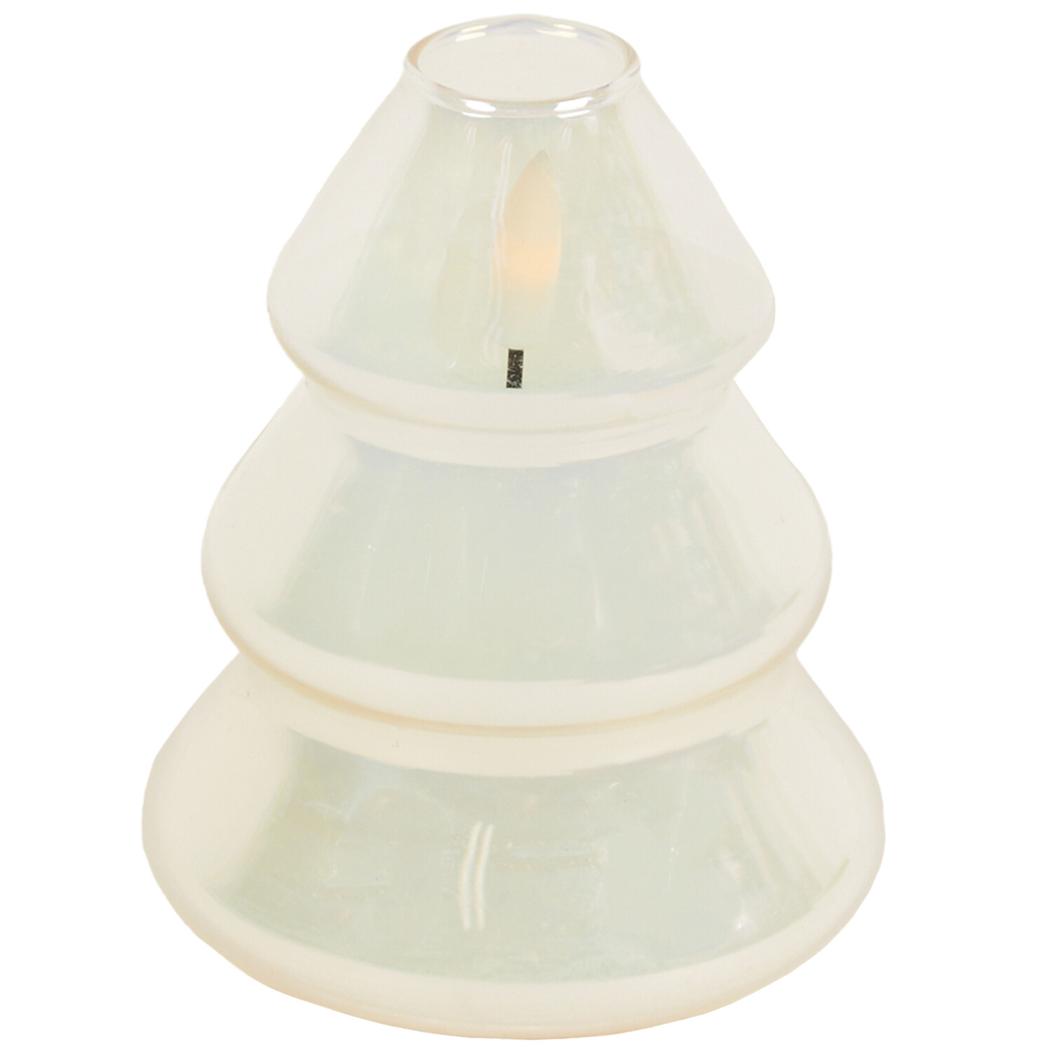 Lustre Tree LED Candle - White Image 2