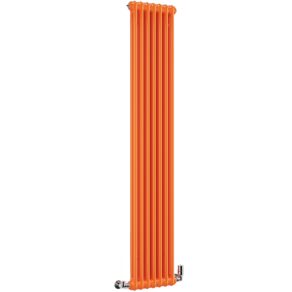 Terma Colorado 2960 BTU Orange Radiator 1800 x 339mm Image 1
