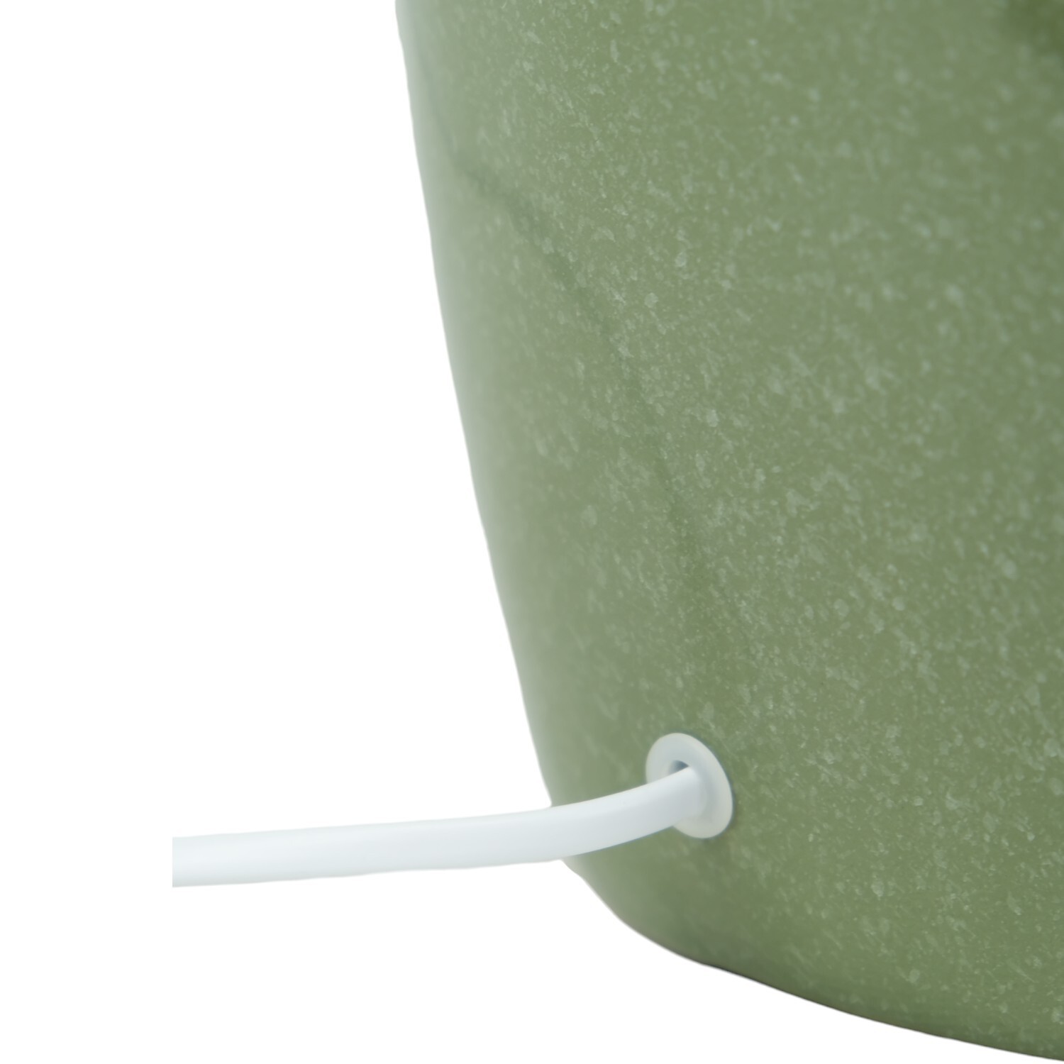 Vaughn Ceramic Table Lamp Green Image 6