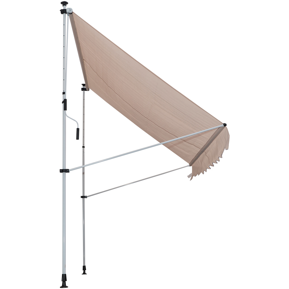 Outsunny Beige Retractable Awning 2 x 1.5m Image 3