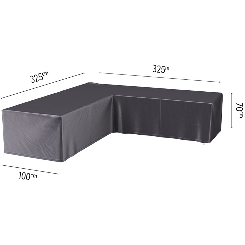 Platinum AeroCover L Shaped Garden Sofa Cover Image 7