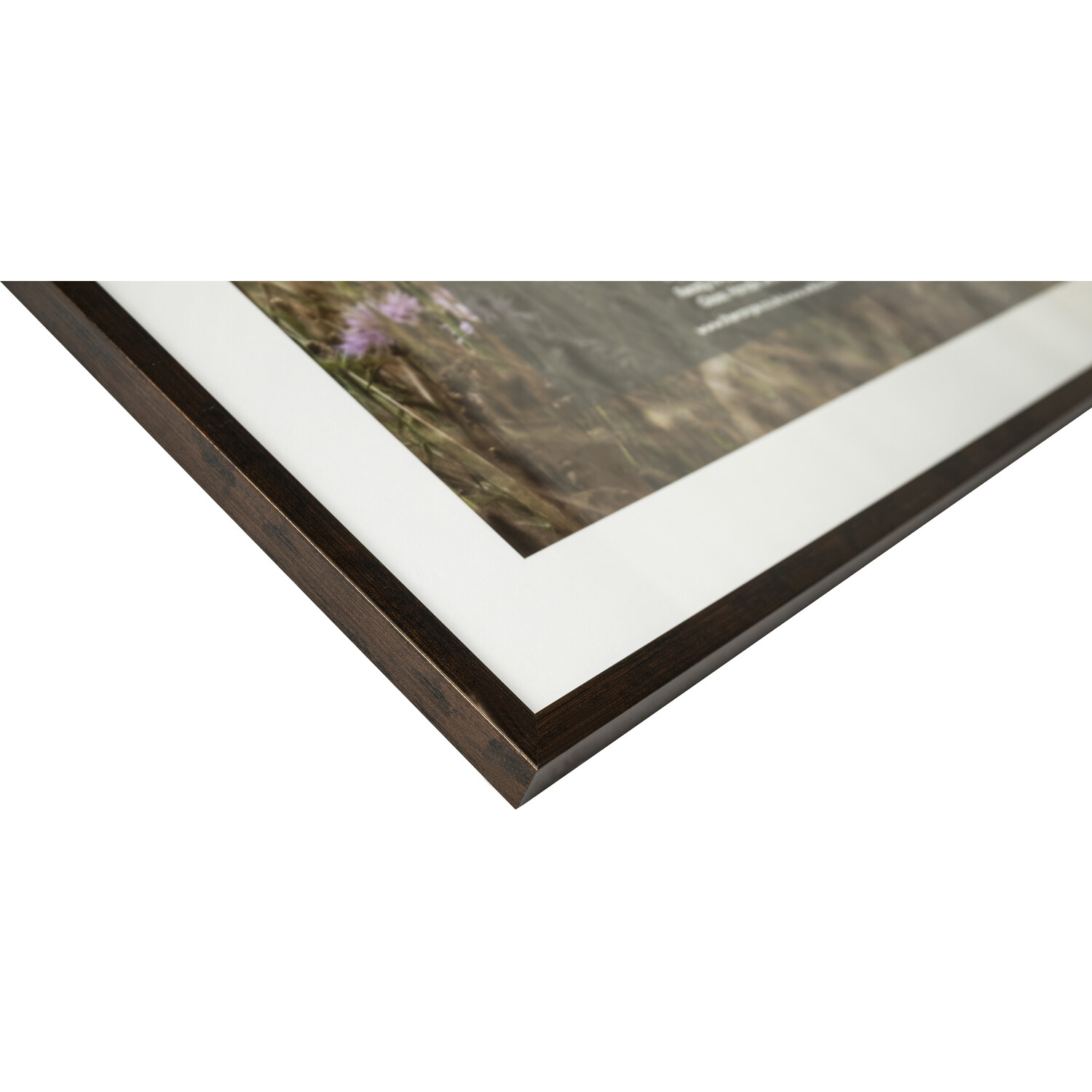 Thetford Dark Wood Effect Frame Brown 32 x 24in Image 3