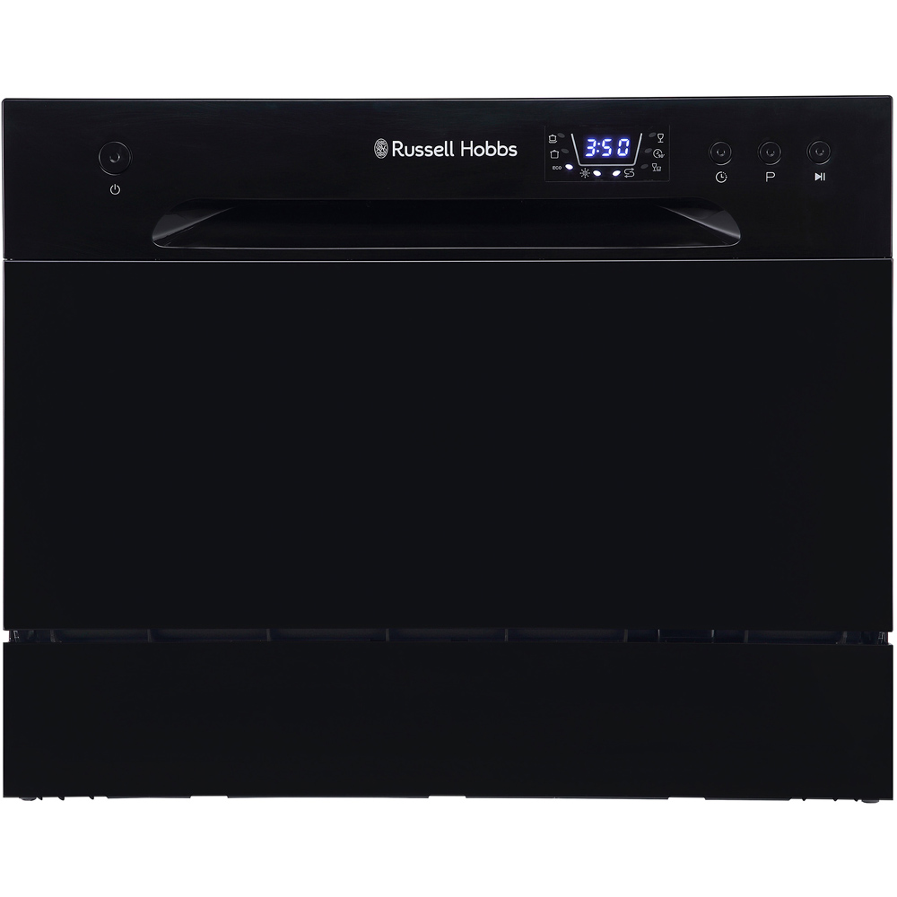 Russell Hobbs RHTTDW6B Black 6 Place Setting Table Top Dishwasher Image 3