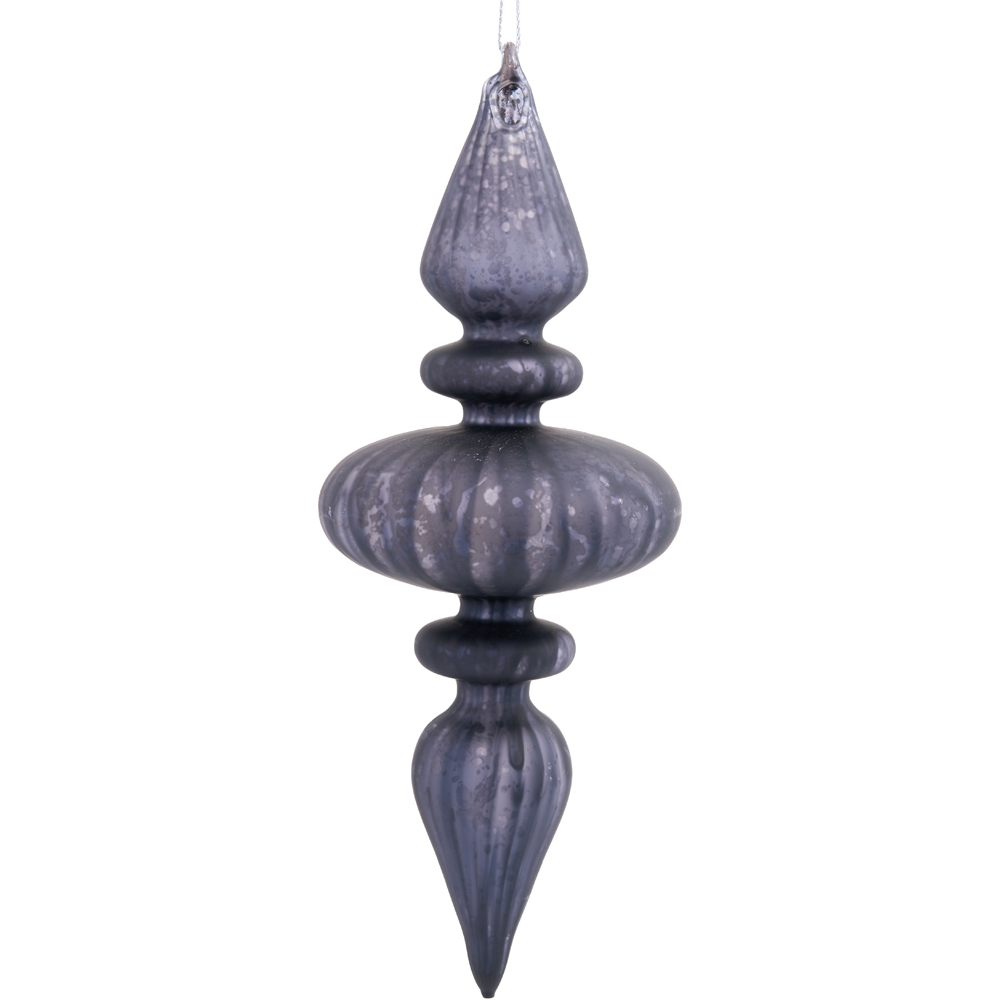 Antique Festive Droplet - Navy Image 1