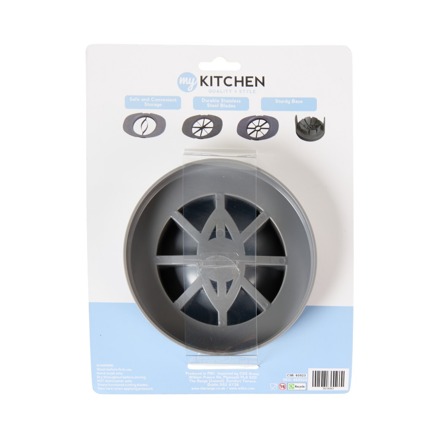 My Kitchen 3 in 1 Multi Function Fruit Slicer Grey Image 3