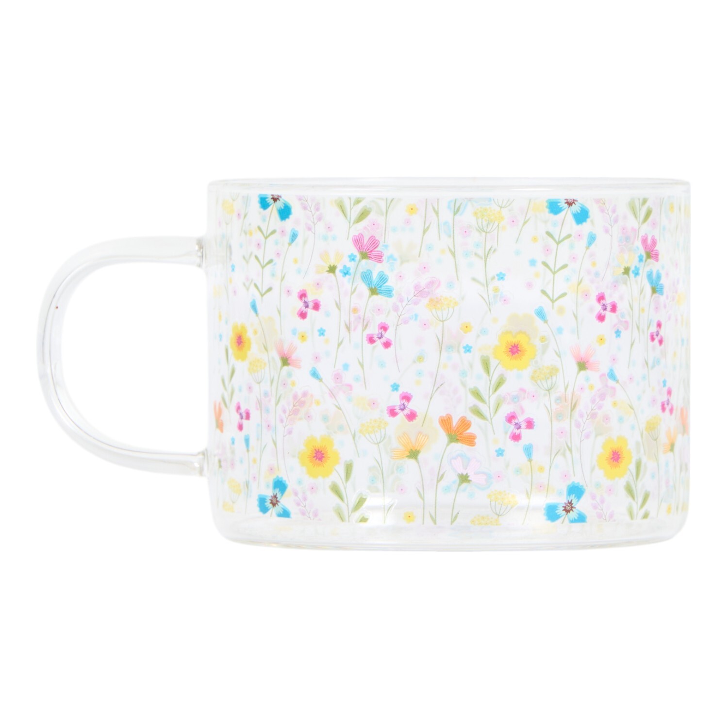 In Bloom Glass Mug Clear Image 1