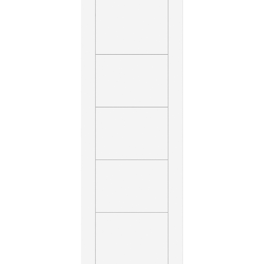 Green & Taylor White Deluxe Primed Ladder Prefinished Internal Door 2040 x 726mm Image