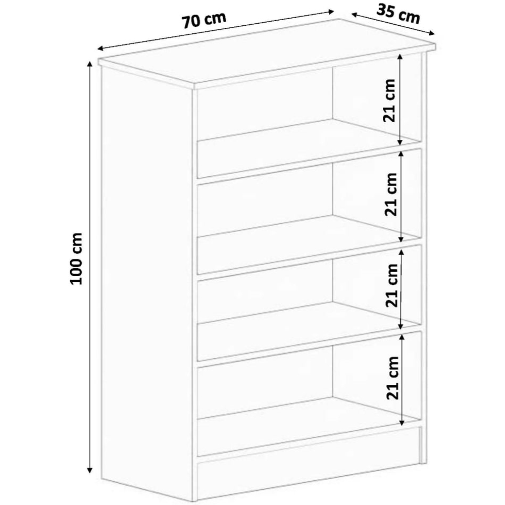 Evu MARIE 2 Door Gold and White Shoe Cabinet Image 5