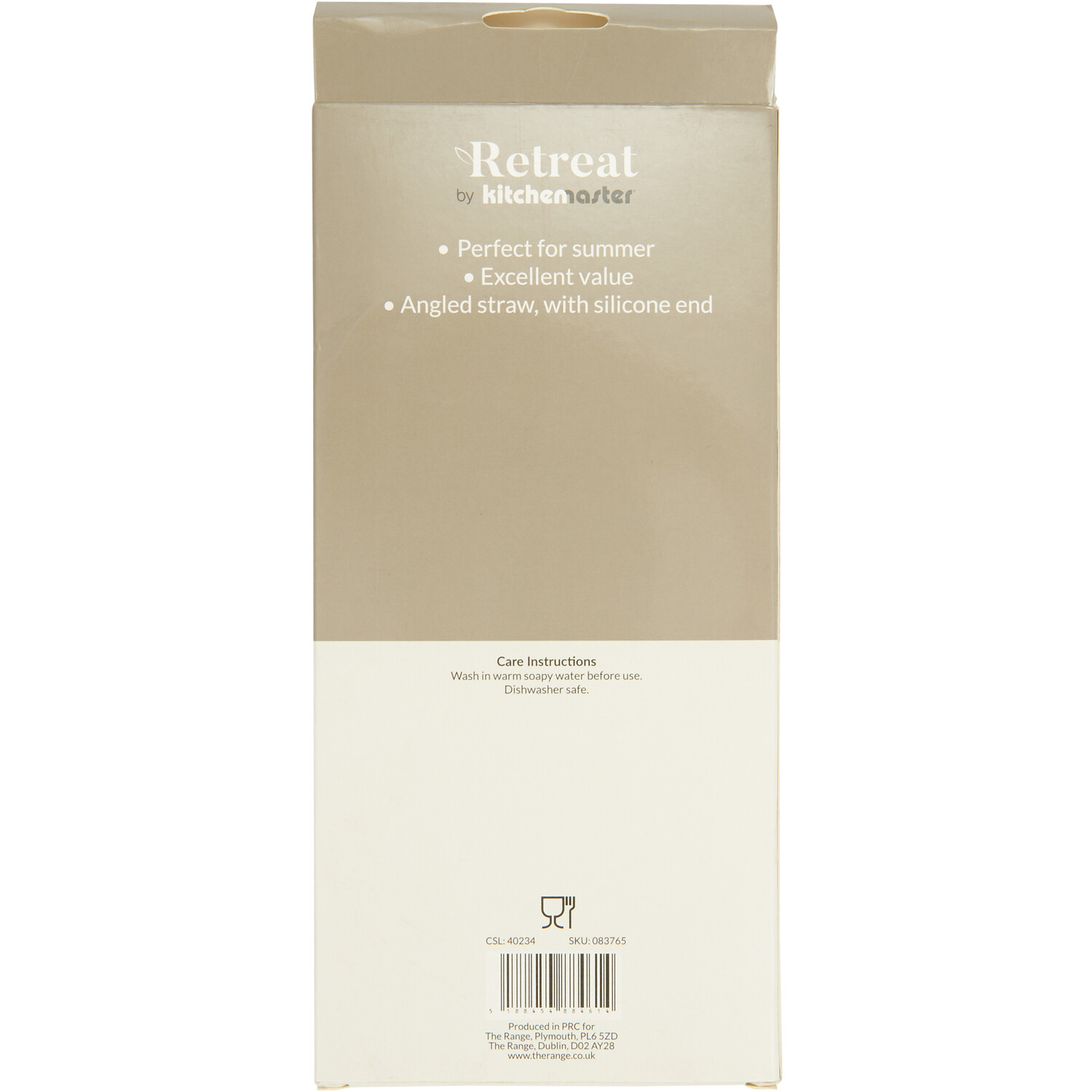 Pack of 4 Kitchen Master Retreat Stainless Steel Straws - Chrome Image 4