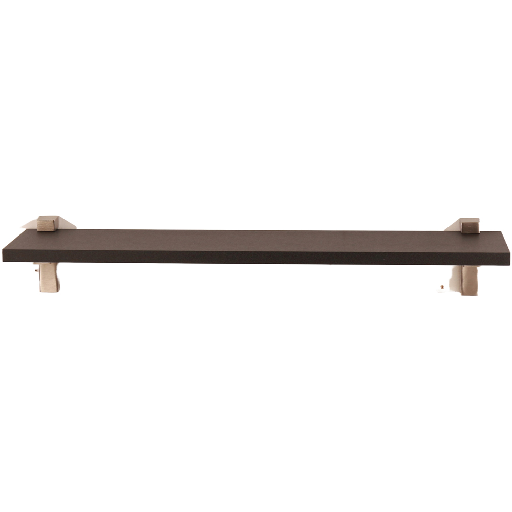 Core Products Lavant Black Oak Slim Shelf with L Shape Bracket 60cm Image 3