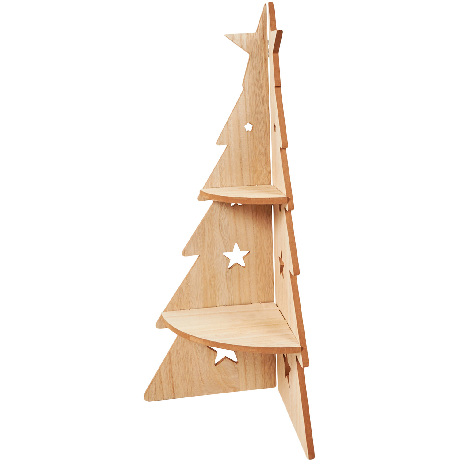 Wooden Tree Shelf 60cm Image 2