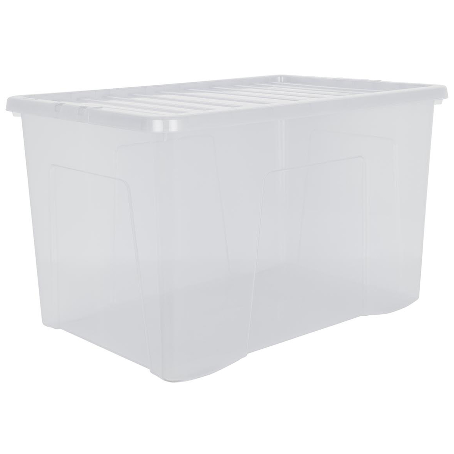 Wham 102L Clear Crystal Storage Box with Lid Image