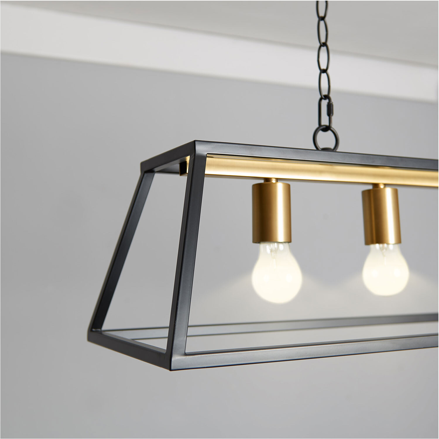 Marcella Black 4 Light Ceiling Light Image 3