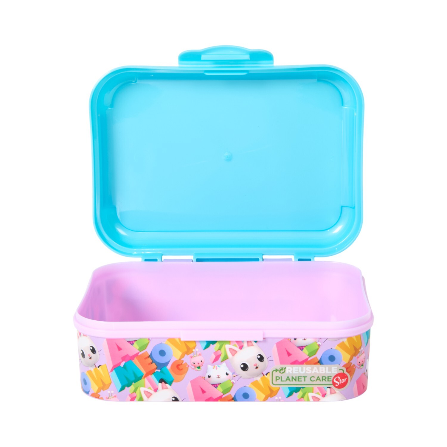 Gabbys Dollhouse Pawtastic Lunch Box Purple Image 4