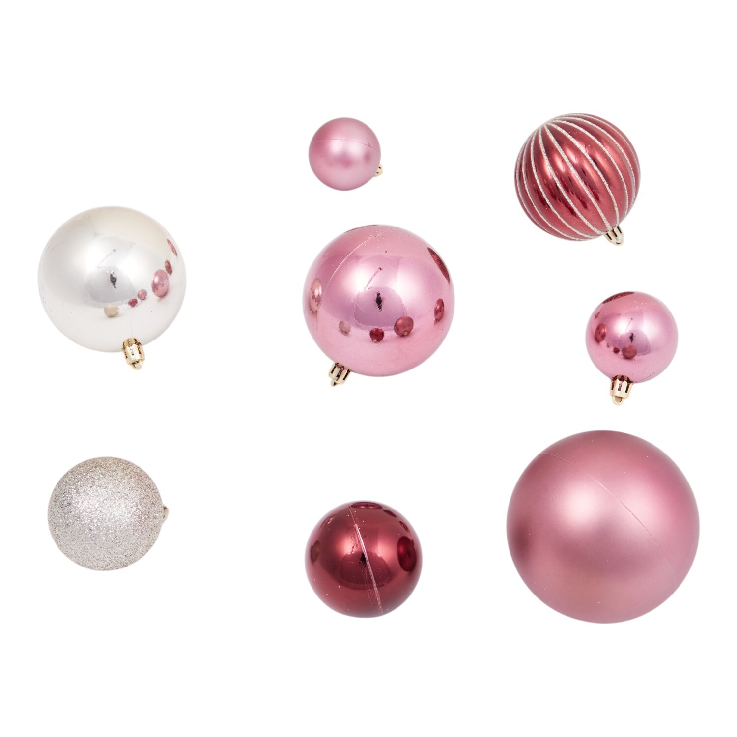 Pack of 68 Blushing Ballroom Baubles Image 3