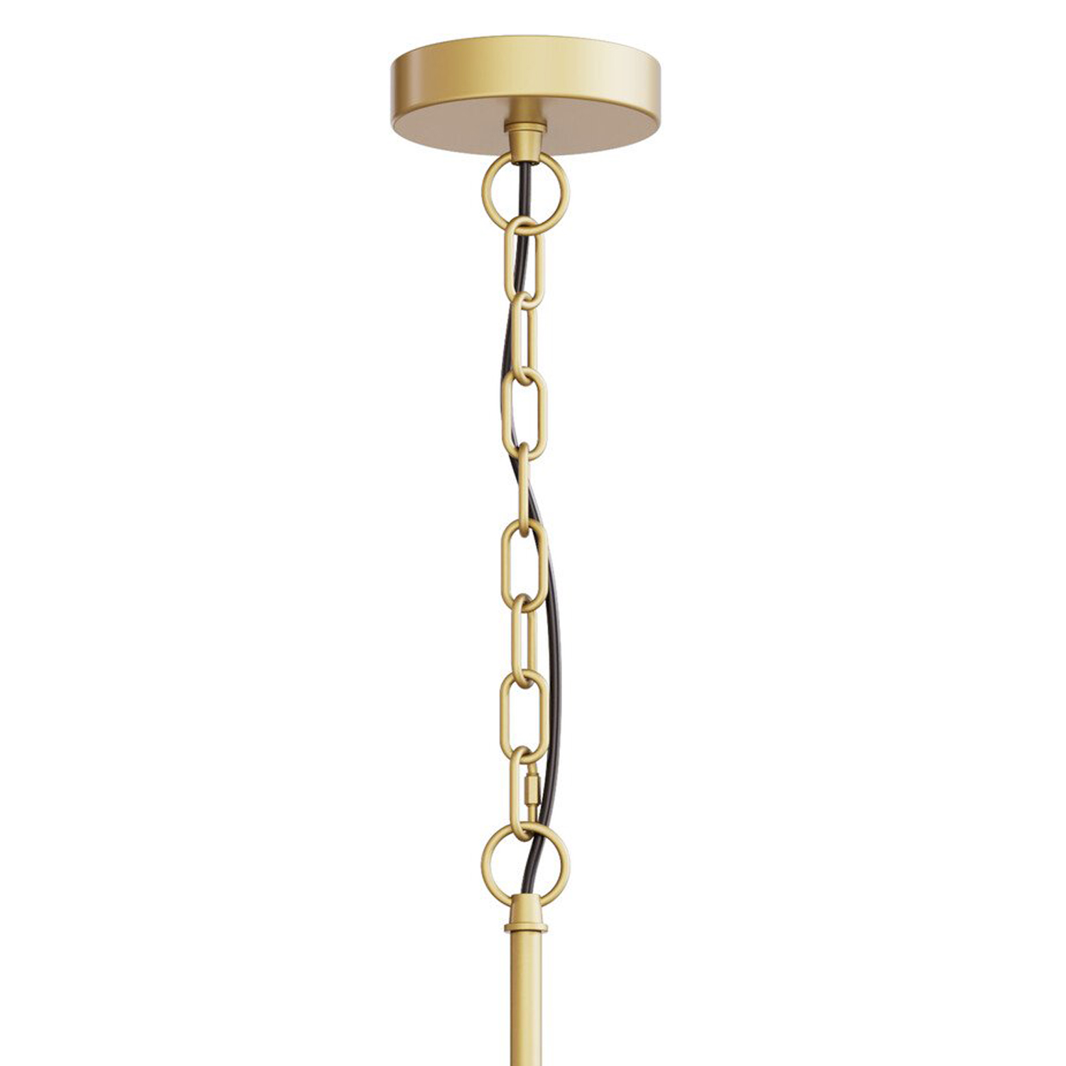 Charlotte 5 Arm Ceiling Light Gold Image 6