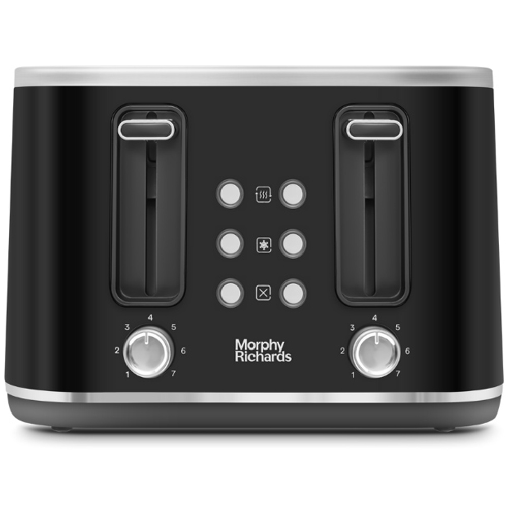 Morphy Richards Motive 242801 Black 4 Slice Toaster Image 3