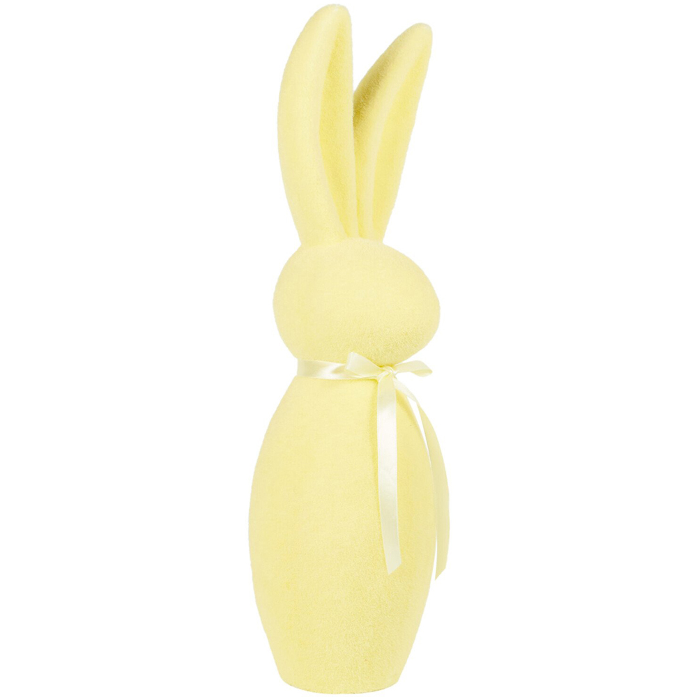Flocked Bunny Ornament Image 5