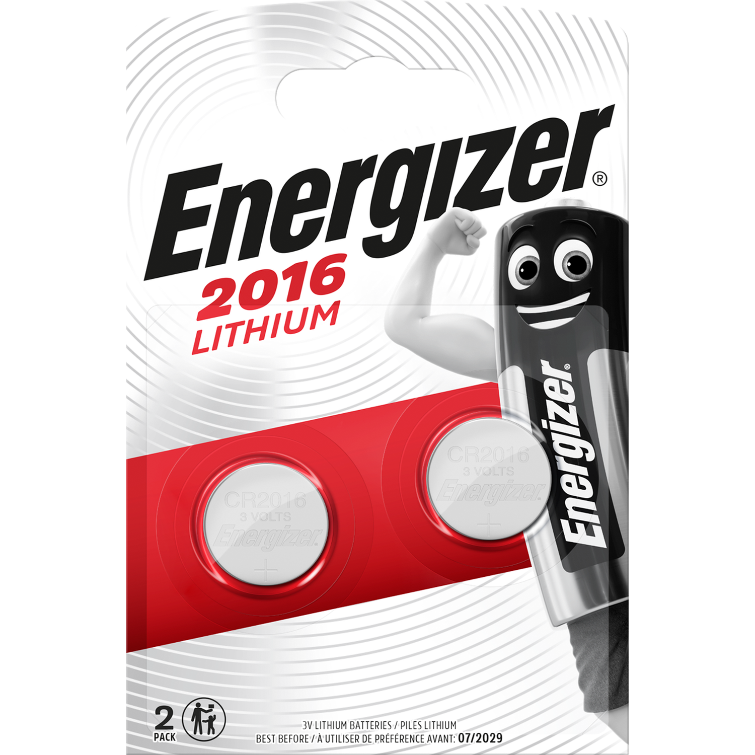 Energizer Lithium CR2016 Cell Image