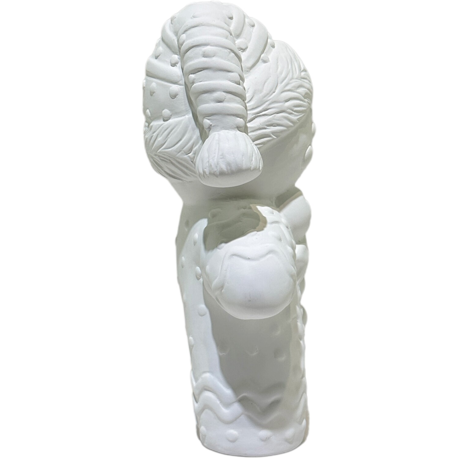 Giant Ceramic Gingerbread Man Decoration White Image 3