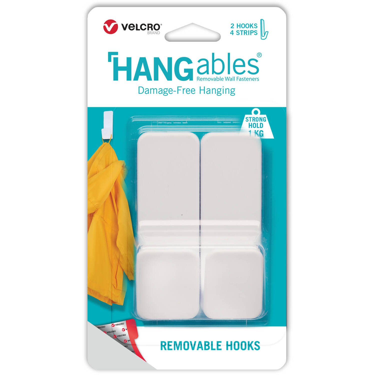 Medium Hangables Removable Fasteners 2 Pack Image 1