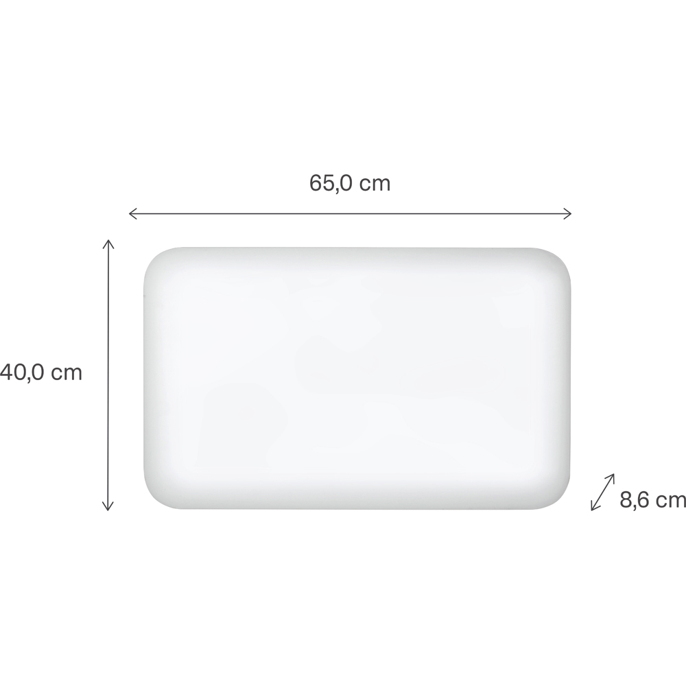 Mill Invisible White Smart Wi-Fi Panel Wall Mounted Heater 700W Image 6