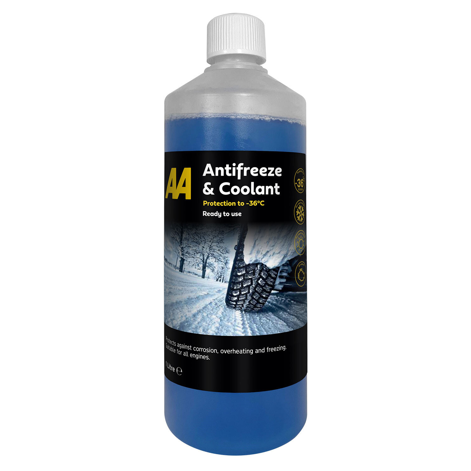 AA Antifreeze and Coolant 1L - Blue Image