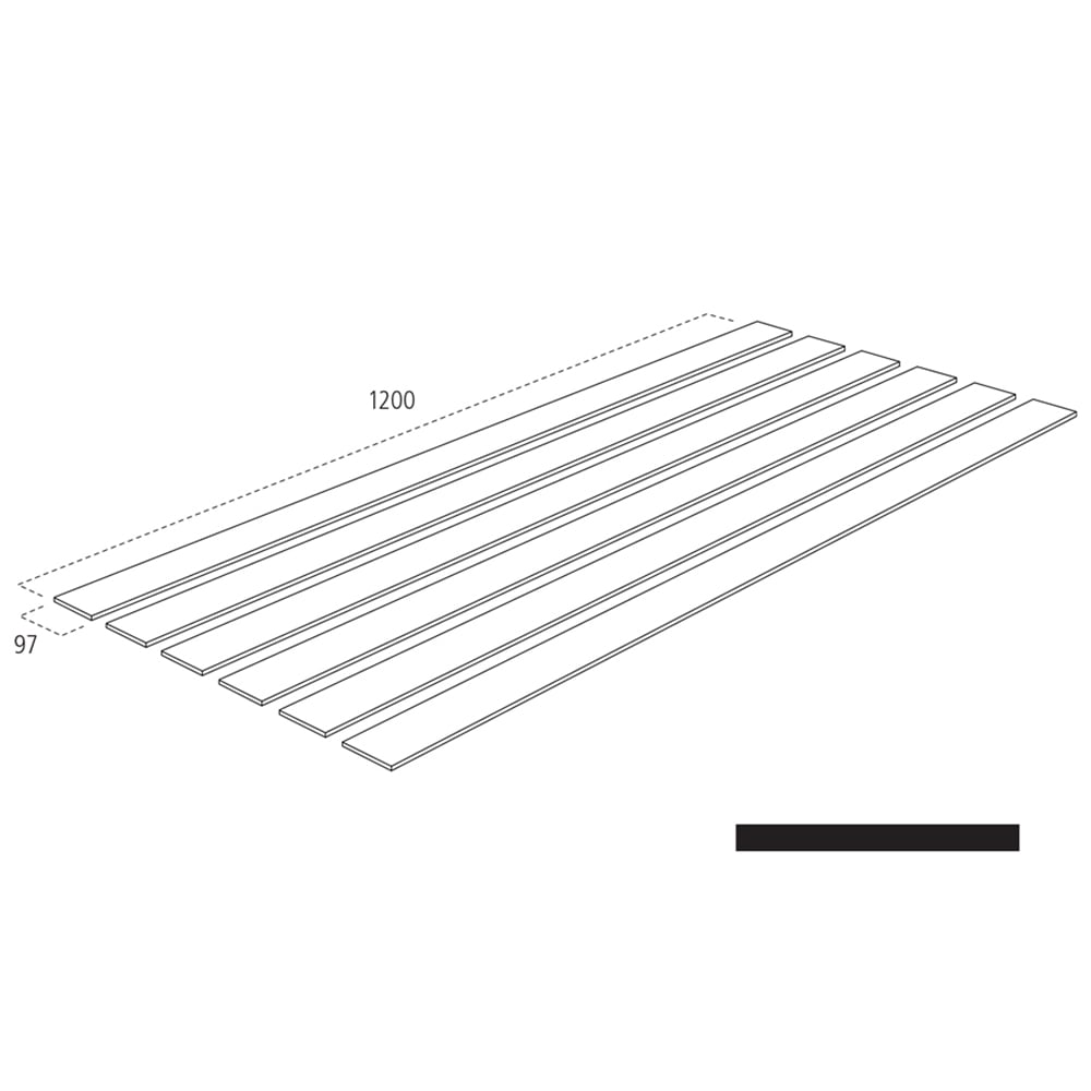 Blueprint Joinery 4 MDF Shaker Wall Panel Kit 1200 x 1200mm Image 4