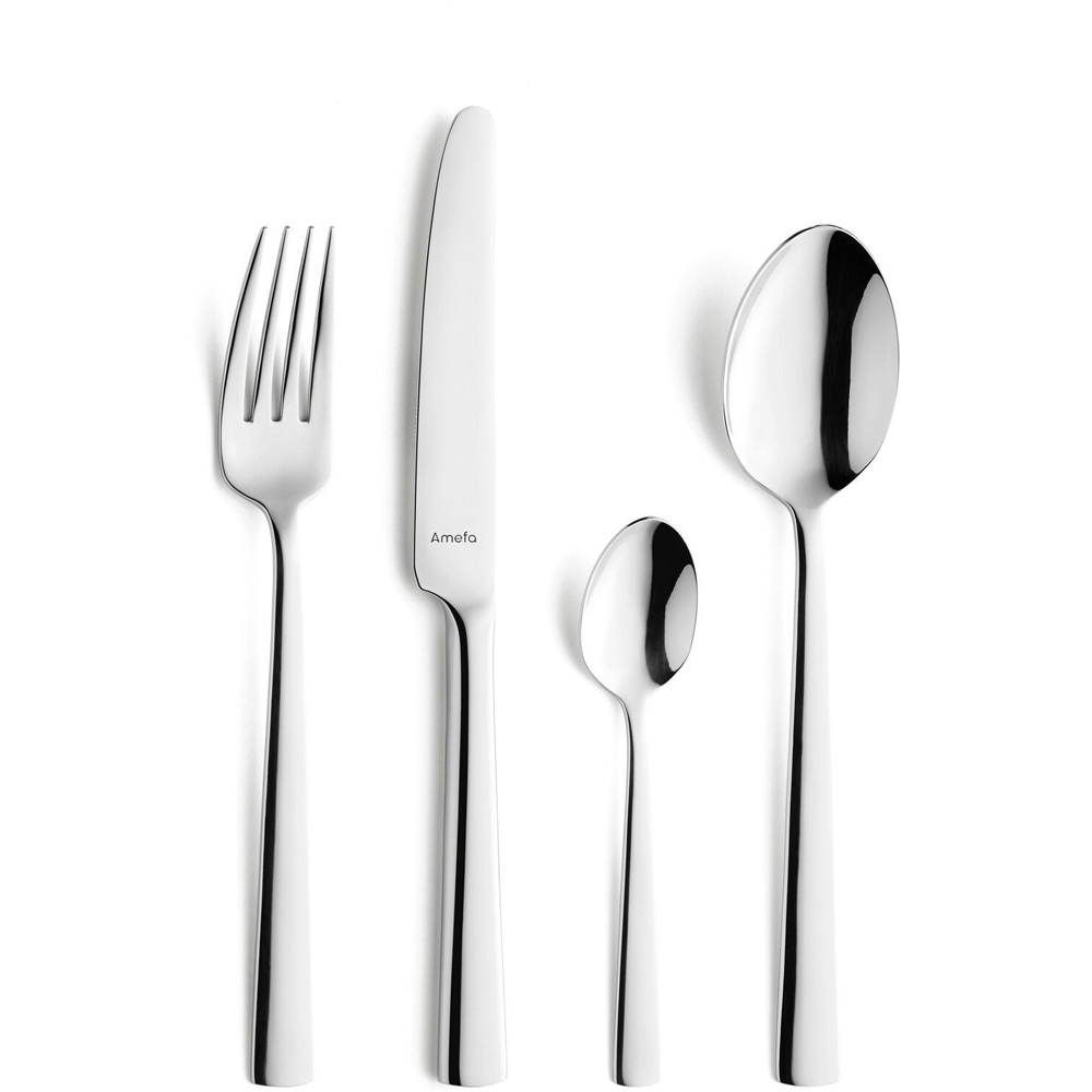Amefa Bliss Modern 16 Piece Cutlery Set - Silver Image 3