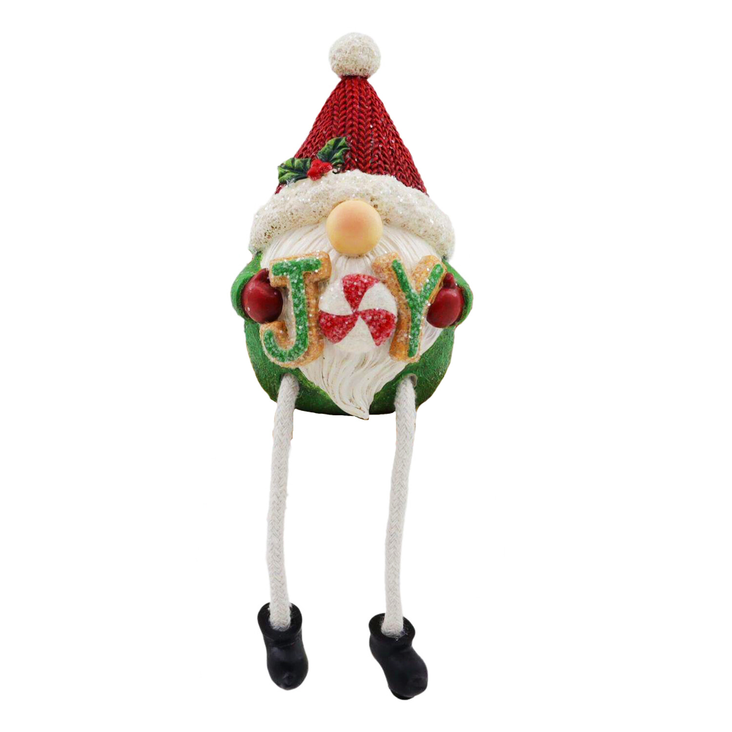 Gingerbread Gonk Shelf Sitter - Red and Green Image 7