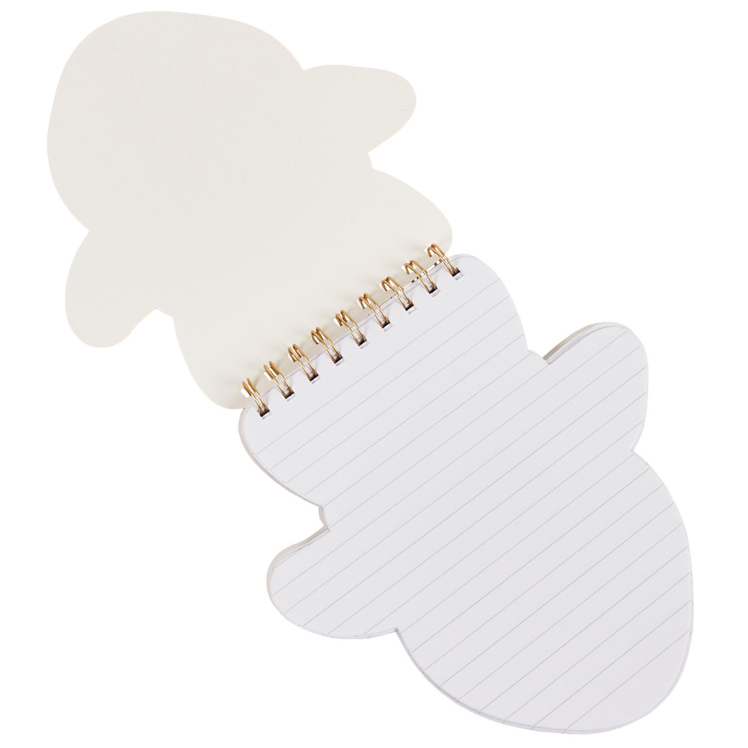 Santa or Reindeer Shaped Notebook - Multicolour Image 2