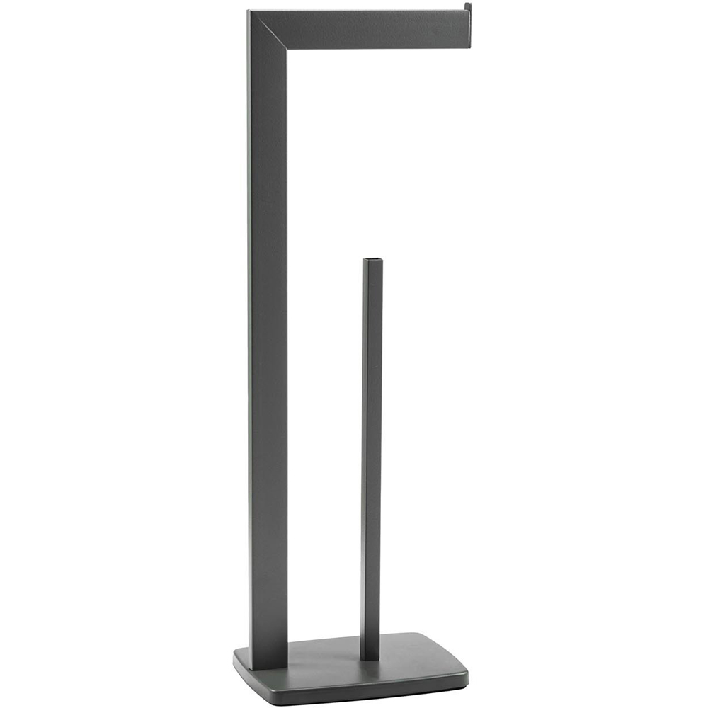 Holborn Freestanding Toilet Roll Holder - Grey Image 1