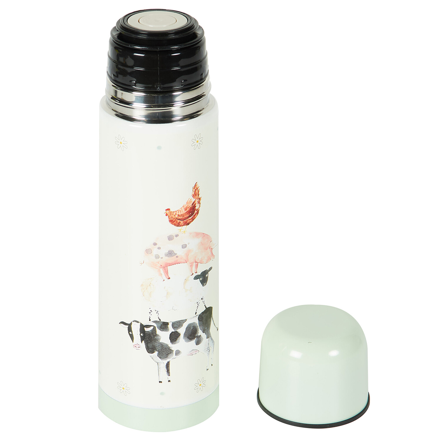 Daisy Farm Stainless Steel Flask 500ml - Multicolour Image 5