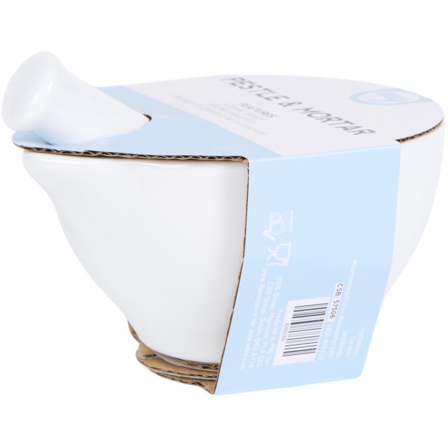 White Pestle and Mortar - White Image 3