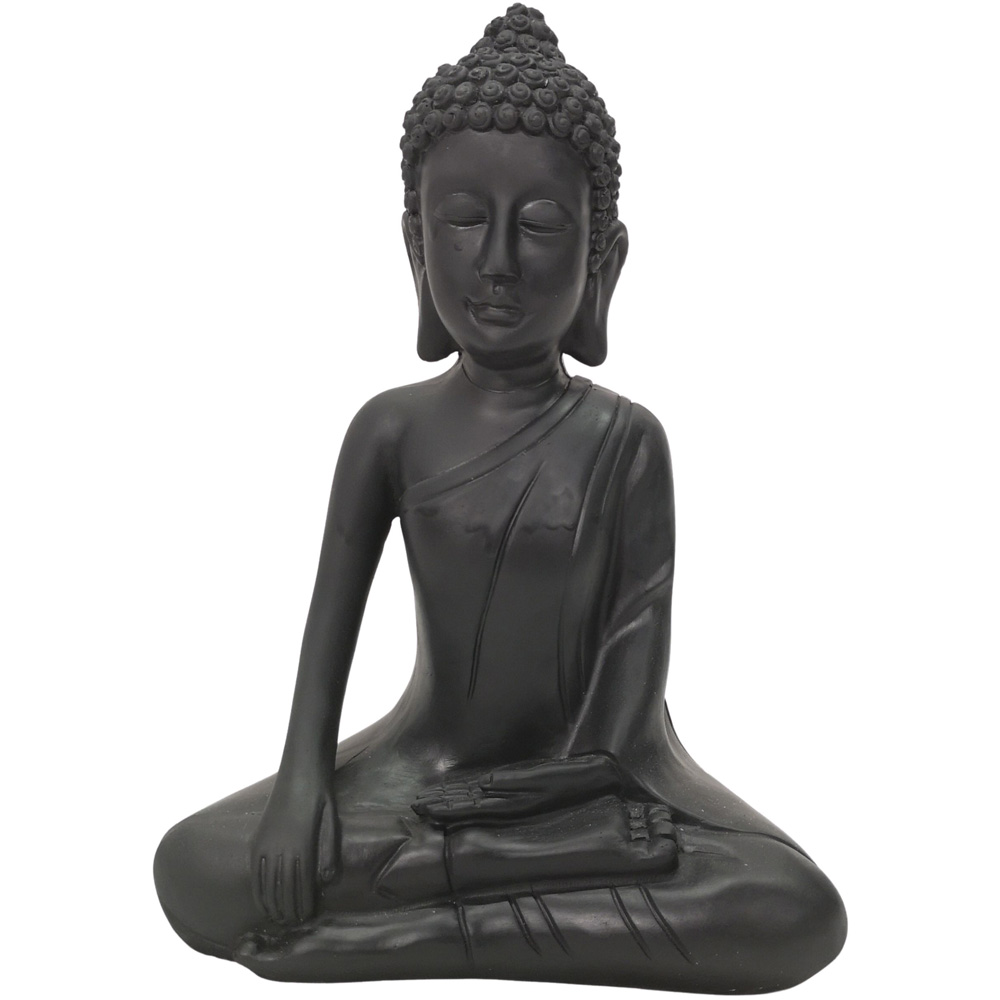 Samuel Alexander Meditating Buddha Garden Ornament 30cm Image 1